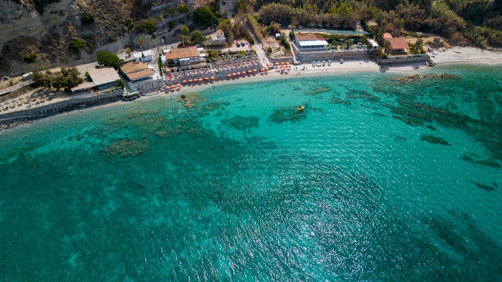 Stromboli Beach Tropea Santa Domenica  Exterior foto